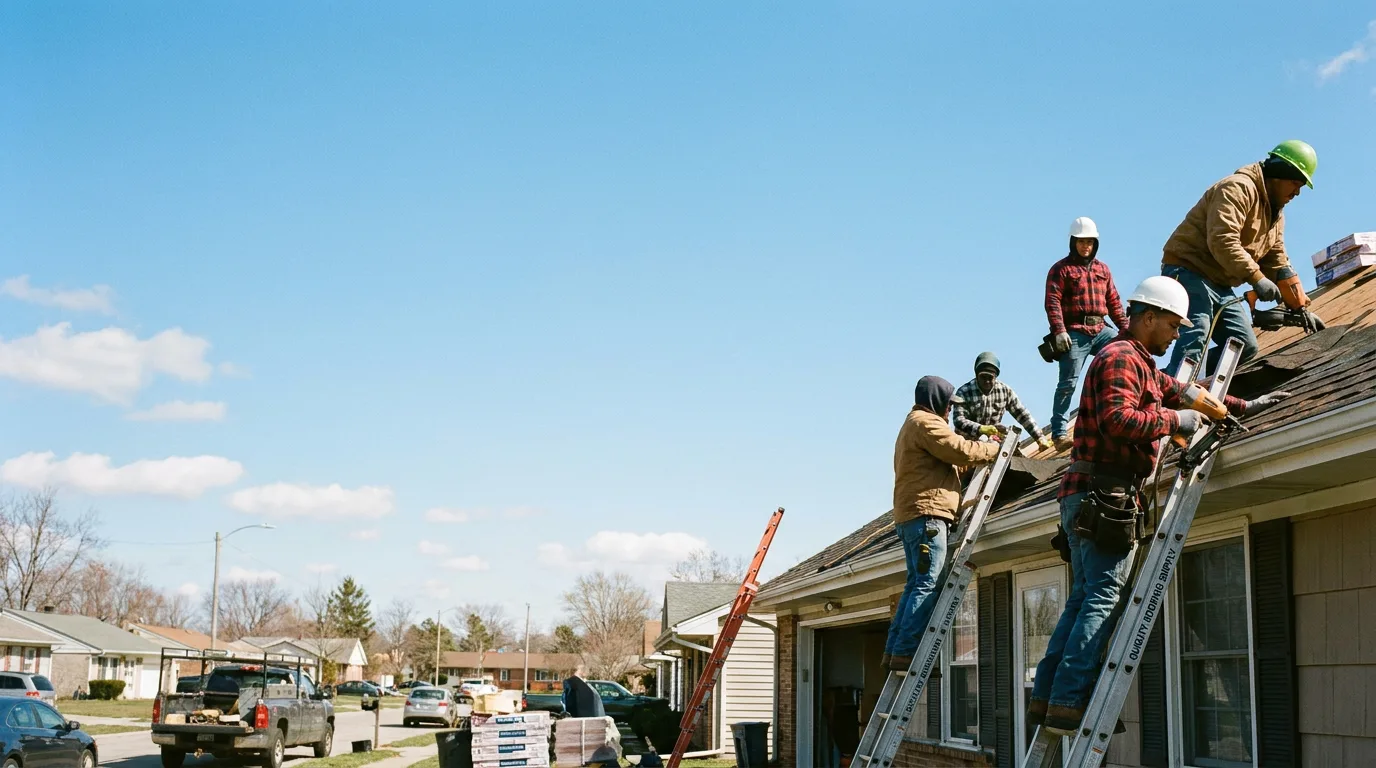 Roofing in Plainville, IN near me